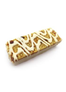 Упаковка протеиновых батончиков, Crunchy Bar, FitLife, вкус дыня в белом шоколаде, 12 шт х 50 г - фото