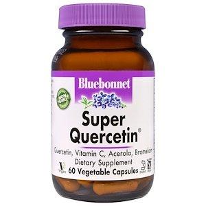Кверцетин (Super Quercetin), Bluebonnet Nutrition, 60 капсул - фото