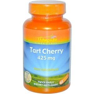 Екстракт дикої вишні (Tart Cherry), Thompson, 425 мг, 60 капсул - фото