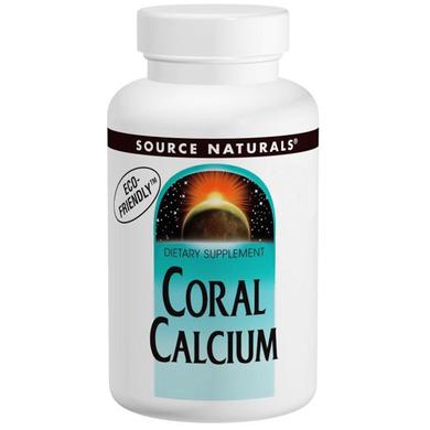 Кораловий кальцій, Coral Calcium, Source Naturals, 600 мг, 120 таблеток - фото