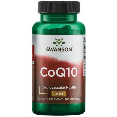 Коензим Q10, Ultra CoQ10, Swanson, 120 мг, 100 капсул - фото