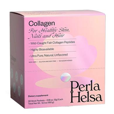 Морський Колаген 1-типу, Perla Helsa, 5000 мг, 30 стіків - фото