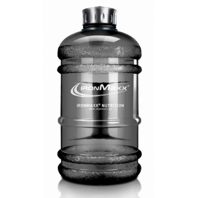 IronMaxx, Шейкер IM Water Gallon, сірий, 2200 мл - фото