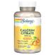 Цитрат кальция, Calcium Citrate, Solaray, 1000 мг, вкус апельсина, 60 жевательных таблеток, фото – 1