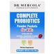 Пробіотики для дітей зі смаком малини, Complete Probiotics, Dr. Mercola, порошок, 30 пакетів по 3.5 г, фото – 1