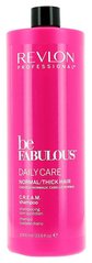 Шампунь для нормального і густого волосся, Be Fabulous C.R.E.A.M. Shampoo, Revlon Professional, 1000 мл - фото