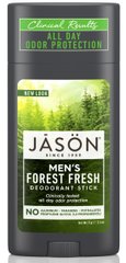 Твердий дезодорант стік "Лісова Свіжість" для чоловіків, Jason Natural, 71 г - фото
