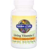 Витамин С + антиоксиданты, Living Vitamin C, Garden of Life, 60 капсул, фото