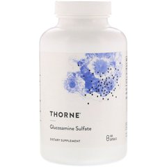 Глюкозамін сульфат, Glucosamine Sulfate, Thorne Research, 180 капсул - фото