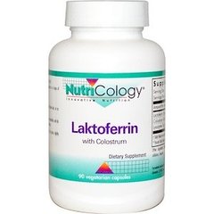 Лактоферрин, Nutricology, 90 капсул - фото