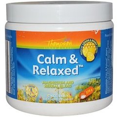 Спокій і розслаблення, Calm & Relaxed, Thompson, лимон і мед, 270 г - фото