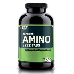 Амінокислотний комплекс, Amino 2222, Optimum Nutrition, 160 таблеток - фото