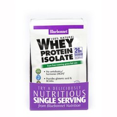 Изолят сывороточного белка, Whey Protein Isolate, Bluebonnet Nutrition, вкус микс ягод, 8 пакетиков - фото