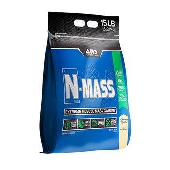 Гейнер N-MASS US сливочная ваниль 6, ANS Performance, 8 кг - фото