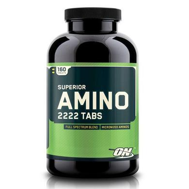 Аминокислотный комплекс, Amino 2222, Optimum Nutrition, 160 таблеток - фото