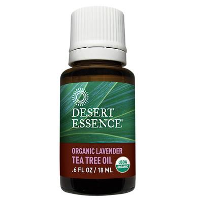 Масло чайного дерева и лаванды (Lavender Tea Tree Oil), Desert Essence, органик, 18 мл - фото