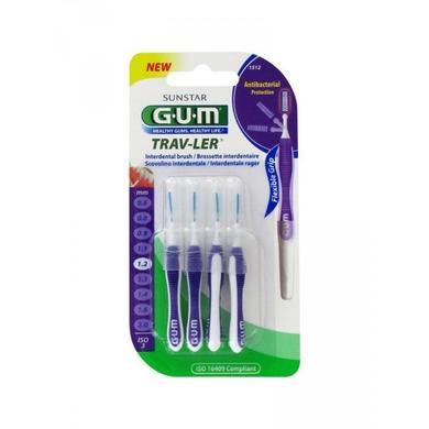 Зубна щітка міжзубна TravLer 1, Gum, 2 мм - фото