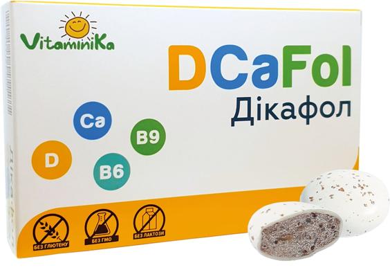 DCAFol, Дикафол №30, VitaminiKa, 30 конфет - фото