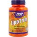 Ліпотропних фактор, Lipo Trim, Now Foods, Sports, 120 таблеток, фото – 1