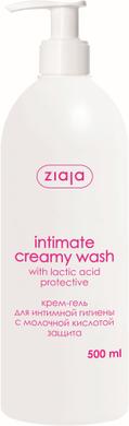 Крем-гель для інтимної гігієни з молочною кислотою, Ziaja, 500 мл - фото