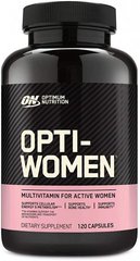 Витамины для женщин Opti-Women, Optimum Nutrition, 120 капсул - фото