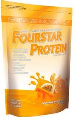 Протеїн, Fourstar Protein, апельсин-маракуя, Scitec Nutrition, 500 г - фото