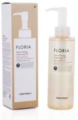 Гидрофильное масло для снятия макияжа, Floria Nutra-Energy Cleansing Oil, Tony Moly, 150 мл - фото