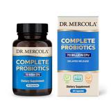 Пробиотики, Complete Probiotics, Dr. Mercola, комплекс для расщепления лактозы, 30 капсул, фото