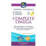 Омега 3 6 9 (лимон), Complete Omega, Nordic Naturals, 1000 мг, 60 капсул, фото