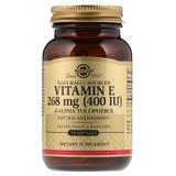 Вітамін Е, суміш токаферолов, Vitamin E Tocopherols, Solgar, 400 МО, 50 капсул, фото