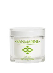 Себорегулюючий крем, Anti-Acne Cream, Sanmarine, 200 мл - фото