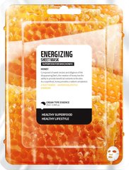 Тканинна Маска для обличчя, Honey Energizing Sheet Mask, Superfood For Skin, 25 мл - фото
