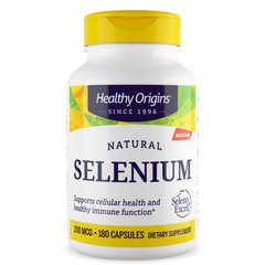 Селен, Seleno Excell, Healthy Origins, 200 мкг, 180 капсул - фото