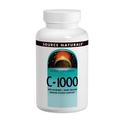 Вітамін С, Vitamin C, Source Naturals, 1000 мг, 100 таблеток - фото