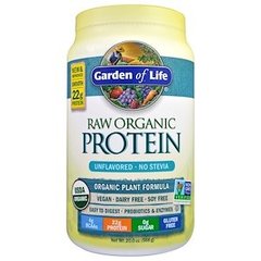Протеин, формула с органическим белком, Plant Formula, Garden of Life, 622 г - фото