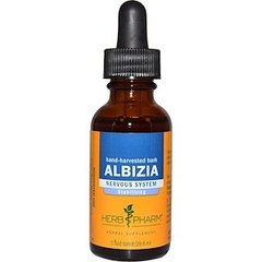 Альбіция, Albizia, Herb Pharm, екстракт, зібрана вручну, 29,6 мл - фото