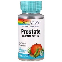 Здоровье простаты, Prostate Blend SP-16, Solaray, 100 капсул - фото
