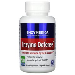 Ферменти, Enzyme Defense, ViraStop, Enzymedica, 120 капсул - фото