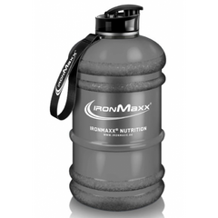 IronMaxx, Шейкер IM Water Gallon, серый-матовый, 2200 мл - фото