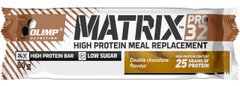 Протеїновий батончик, Matrix pro 32, шоколад, Olimp, 80 г - фото