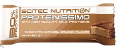 Протеїновий батончик, Proteinissimo, макіато-карамель, Scitec Nutrition , 50 г - фото