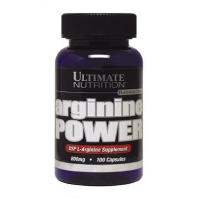 Аргинин, Arginine power, Ultimate Nutrition, 100 капсул - фото
