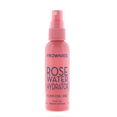 Спрей для лица с розовой водой, Hydrator Spray, Frownies, 59 мл - фото