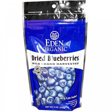 Органическая сушеная черника, Dried Blueberries, Eden Foods, 113 г - фото