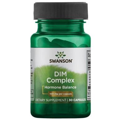 DIM комплекс, Ultra DIM Complex, Swanson, 100 мг, 30 капсул - фото
