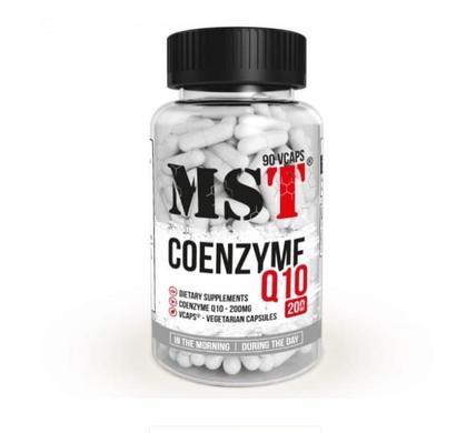 Коензим, Q10, MST Nutrition, 200 мг, 90 рослинних капсул - фото