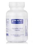 Капсулы с Аскорбиновой Кислотой, Ascorbic Acid Capsules, Pure Encapsulations, 90 капсул, фото