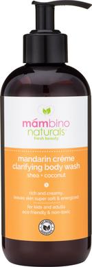 Органічний крем-гель для душу з маслом мандарина, Mambino Organics, 240 мл - фото