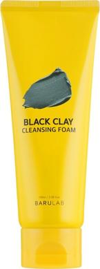 Пінка для вмивання з екстрактом чорної глини, Black Clay Cleansing Foam, Barulab, 100 мл - фото