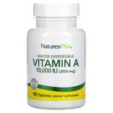 Витамин А, Vitamin A, Nature's Plus, 10 000 МЕ, 90 таблеток, фото